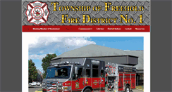 Desktop Screenshot of freeholdtwpfiredistrict1.com